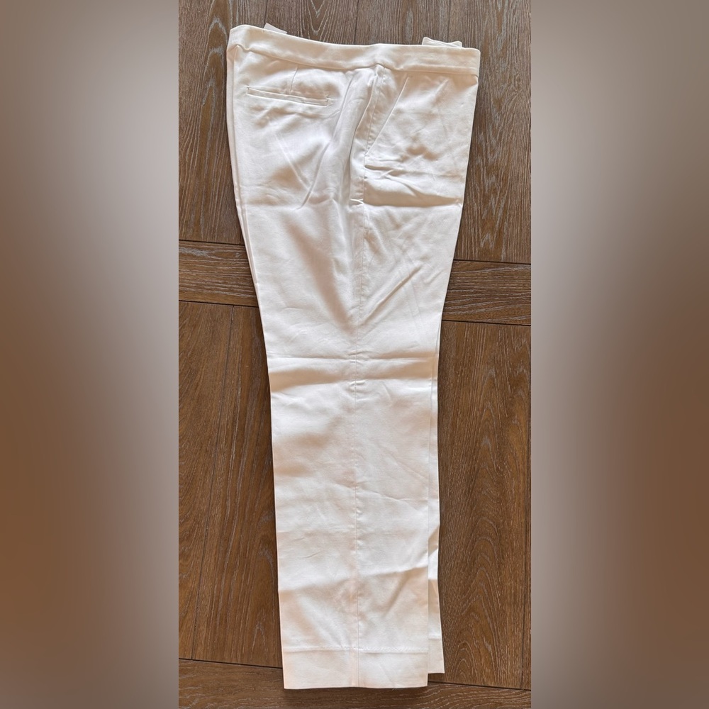 J. Crew white Trousers